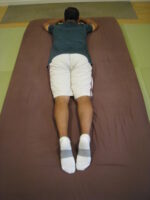 限界のサイン両お尻の張り　腰痛