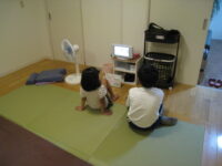 子供連れで来院