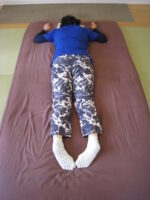 ほんの少し左足にしびれが