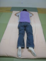 ももの裏　負担もかかるよ