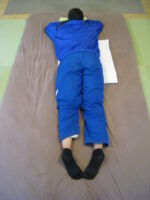 陸上で腰痛　休むのも大事