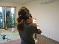 ２ヶ月半の赤ちゃん　整体は癒し