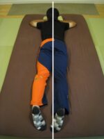 学生のバランス矯正