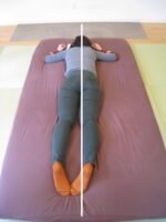 左の腰が痛い　体の軸のずれ